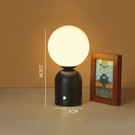 lampe de bureau led rechargeable pour éclairage décoration intérieure