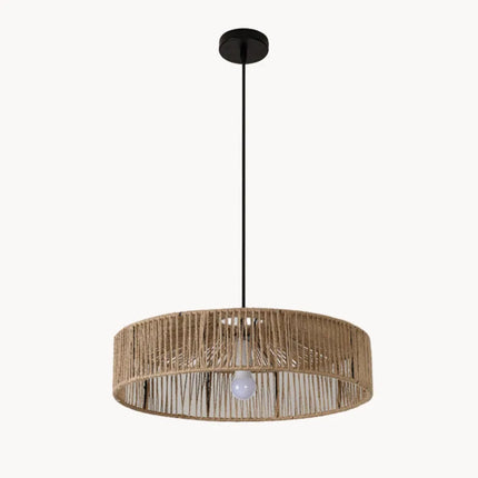 Suspension en rotin style Asie du Sud-Est avec cordon ajustable — LZ4X9TQ
