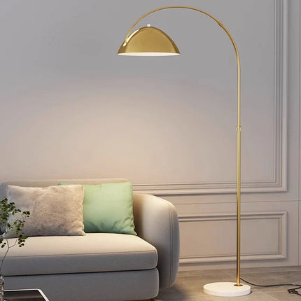 Lampadaire LED de luxe en marbre design italien — LZ4X9T2