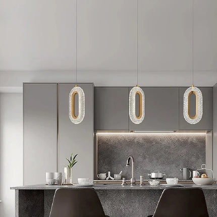 Lustre géométrique en cristal pour décoration intérieure — LZ4P9XJ