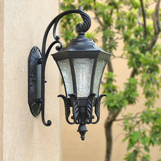 Applique murale rétro étanche antirouille pour jardin et extérieur — LZ4X9T2