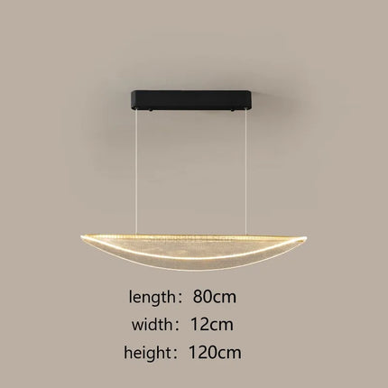 Lustre acrylique moderne pour maison et restaurant — LZ4Q9T1