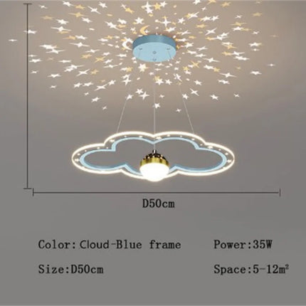 Lustre en forme d’étoile pour chambre d’enfant décorative — LZ4X9P2Q