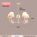 5 lumières rose B / 3 Température de couleur