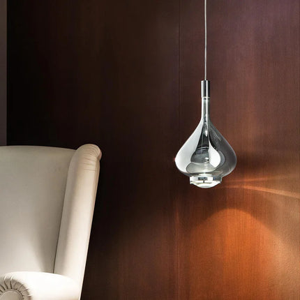 Suspension LED en verre design italien pour hôtel et restaurant — LZ4X9P