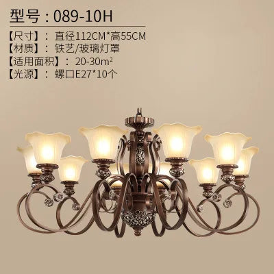 Lustre suspension vintage style nordique pour éclairage intérieur élégant — LZ4P7XQ