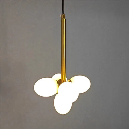Lustre suspension minimaliste en verre pour intérieur moderne — LZ4D9XQ