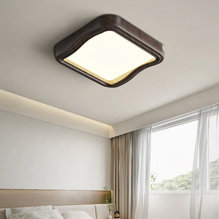 Plafonnier nordique en bois pour intérieur moderne — LZ4D9XQ