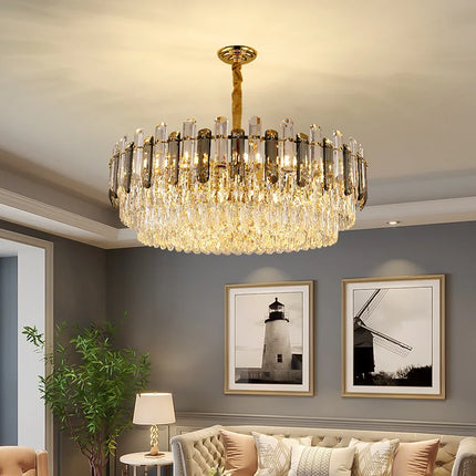 Lustre moderne en cristal K9 pour éclairage intérieur — LZ4P9XQ