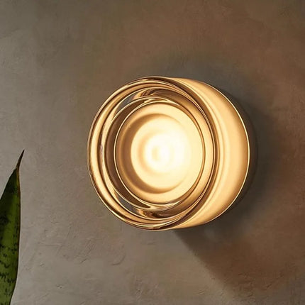 Applique murale LED au design moderne en gelée d'ambre — LZ4Q7X2