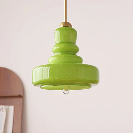 Suspension rétro nordique Bauhaus en verre pour éclairage — LZ4M9X2