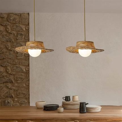 Suspension LED style wabi sabi nordique pour restaurant — LZ4P9XQ