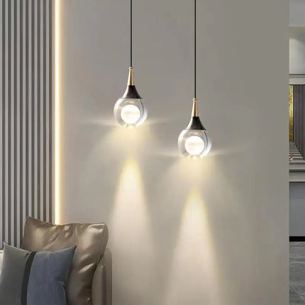 Lustre LED cristal pour décoration intérieure moderne — LZ4X9P2