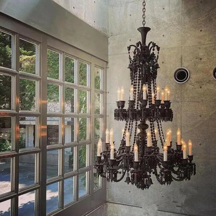 Lustre en cristal à 44 bras pour hôtel et centre commercial — LZ4X9P