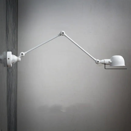 applique murale rétractable bras oscillant avec interrupteur loft