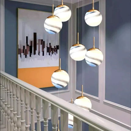 Plafonnier moderne pour escalier et salon — LZ4X9T1