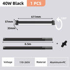 40w Black 1 piece / Natural White / CHINA