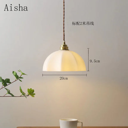 Suspension en cuivre au design élégant pour restaurant et magasin — LZ4X9T2