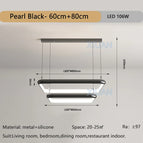 Noir Perle 60 80cm / 3 Température de couleur