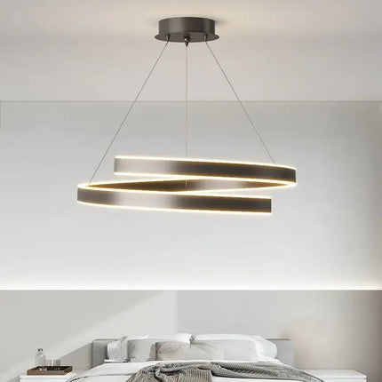 Lustre spirale LED pour décoration intérieure — LZ4X9Q2M