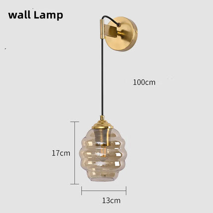 Suspension moderne en verre teinté pour intérieur — LZ4X9P