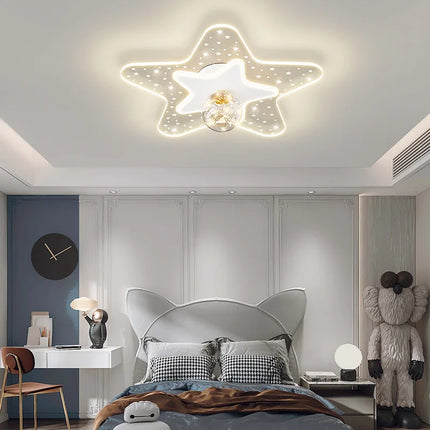 Plafonnier moderne effet ciel étoilé pour chambre enfant — LZ4QJ7