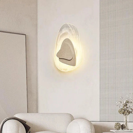 Applique murale scandinave en pierre de verre créative — LZ4P9XQ