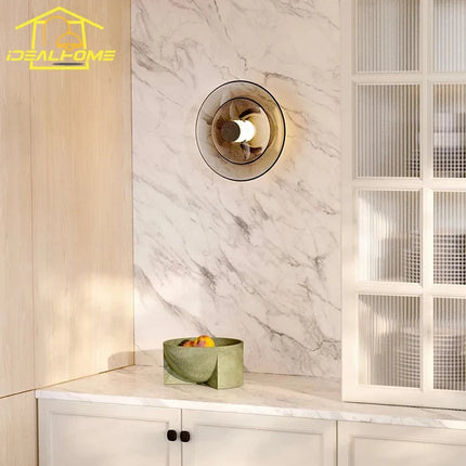 Applique murale LED en verre au design minimaliste pour intérieur — LZ4X9P2