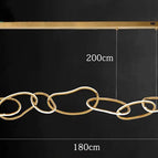 7 têtes 180cm / Blanc chaud