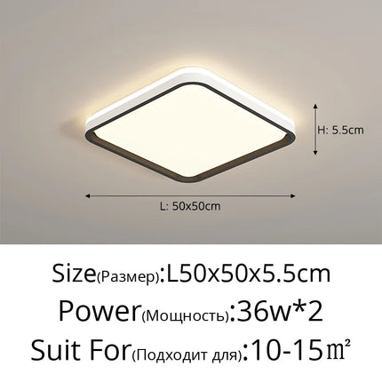 Lustre LED suspendu pour décoration intérieure — LZ4X9M