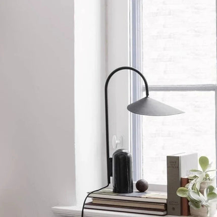 Lampadaire réglable en marbre et pierre naturelle — LZ4Q9W2