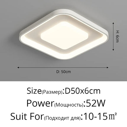 Lustre LED minimaliste moderne avec protection anti-lumière bleue — LZ4X9P2