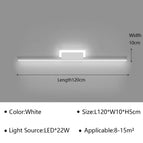 Blanc B D120cm / Blanc chaud (pas de RC)