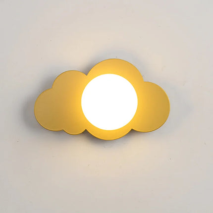 Applique murale design moderne en forme de nuage pour intérieur élégant — LZ4X9QJ