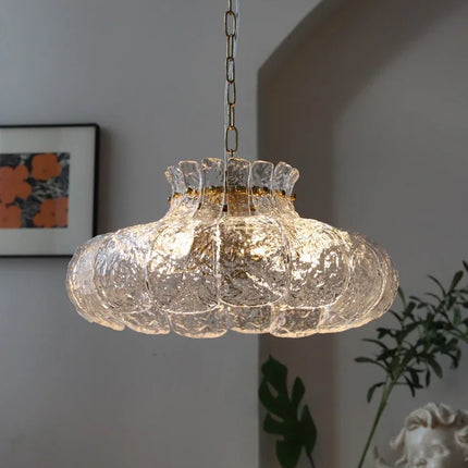 lustre rétro en verre style américain pour décoration intérieure