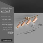 ASH 4 head / CHINA / 3000K Warm light