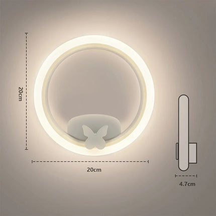 Applique murale LED moderne en acrylique pour salon et chambre — LZ4X9T2