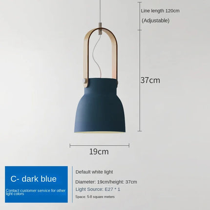 Suspension LED style loft nordique pour cuisine et chambre — LZ4P9X