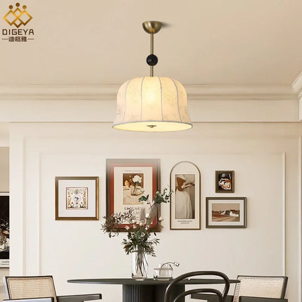 Suspension en tissu style nordique pour éclairage moderne — LZ4X9P