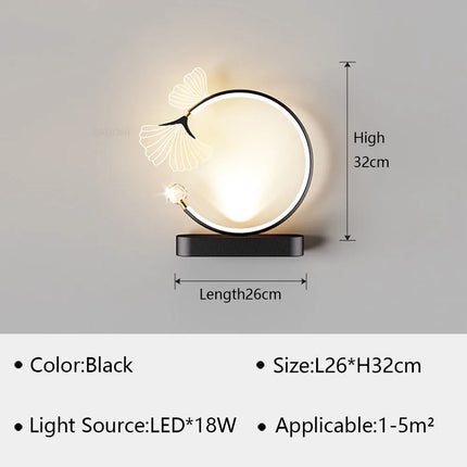 Applique murale LED au design moderne pour décoration intérieure élégante — LZ4P9XQ