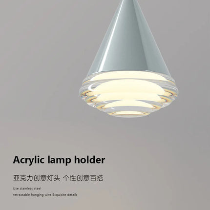 Applique murale LED conique pour salon et bureau, éclairage créatif — LZ4X9P2Q