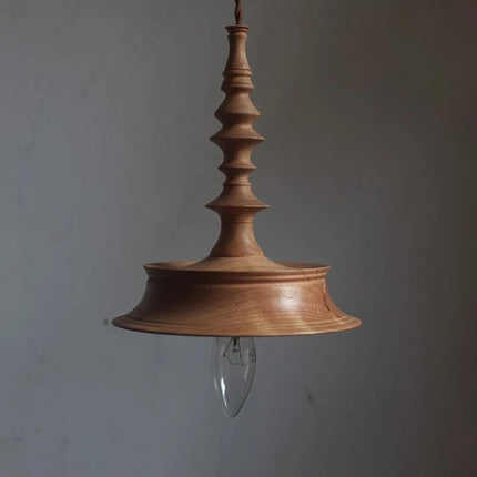 Suspension vintage en bois style nordique pour bar et restaurant — LZ4X9P