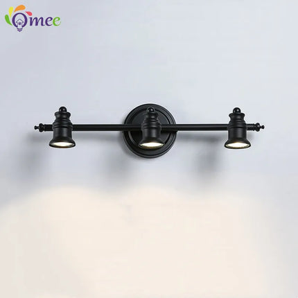 Applique murale LED américaine pour miroir de salle de bains avec ampoules offertes — LZ4X9J