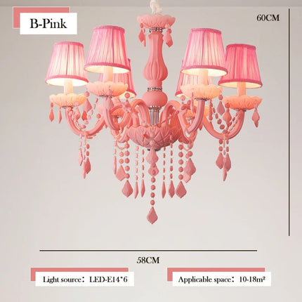 Lustre en cristal pour chambre enfant — LZ4X9P2