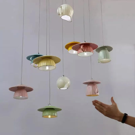 Suspension design en céramique avec éclairage LED G4 — LZ4X9P