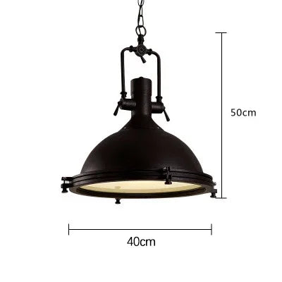 Suspension industrielle rétro en métal pour intérieur — LZ4X9T2