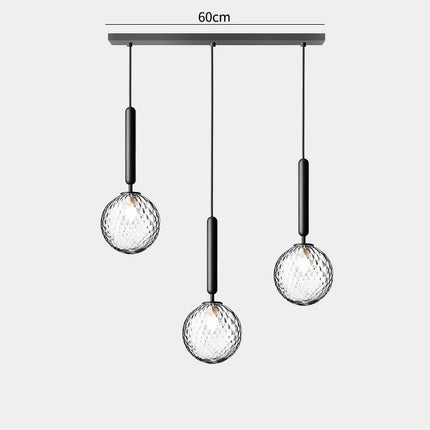 Lustre en verre moderne pour décoration intérieure élégante — LZ4X9M
