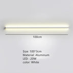 100cm-Blanc / Lumière naturelle