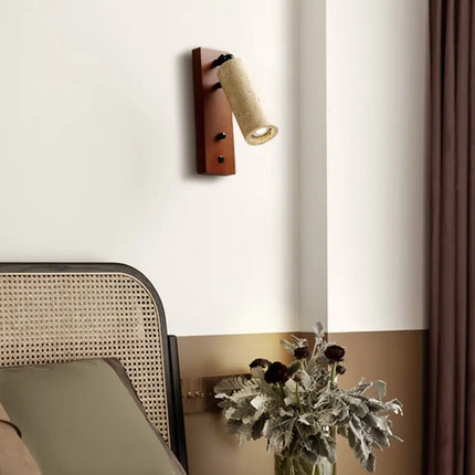 Applique murale vintage en pierre style wabi-sabi pour intérieur — LZ4XJ9