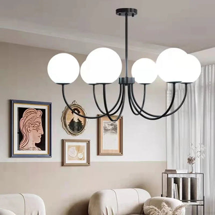 Lustre suspendu moderne en verre — LZ4X9P2
